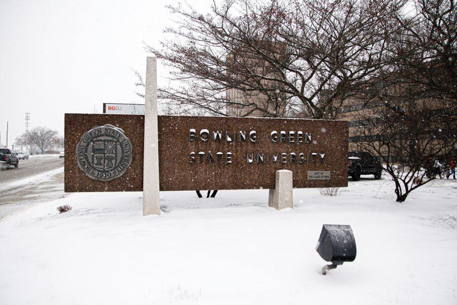 The university cancels classes for Tuesday night and Wednesday morning (photo via BGSU)