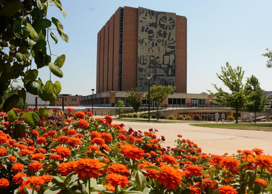 Jerome Library on campus.